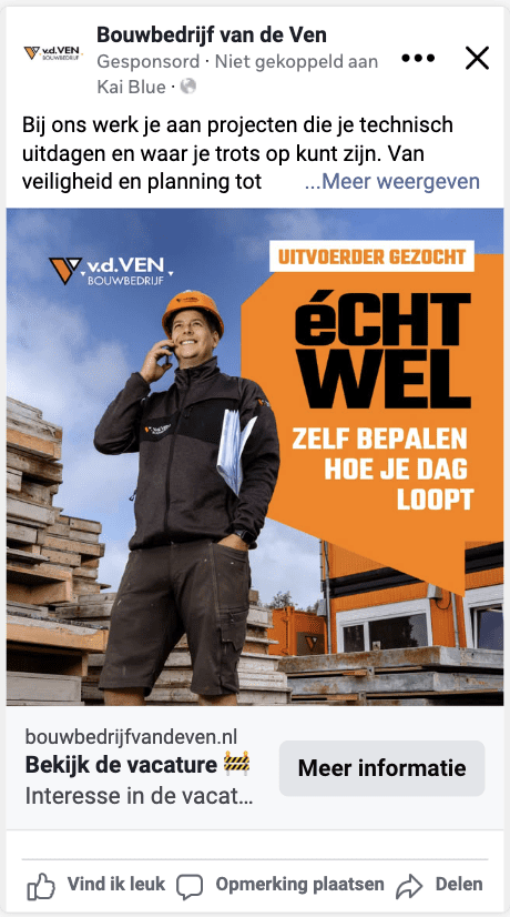 Vacature Van de Ven 3