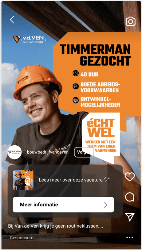 Vacature Van de Ven 2